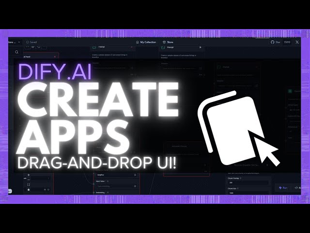 Dify AI: Create Apps/Software in Minutes With a Drag-and-Drop UI!