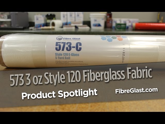 573 3 oz Style 120 Fiberglass Fabric