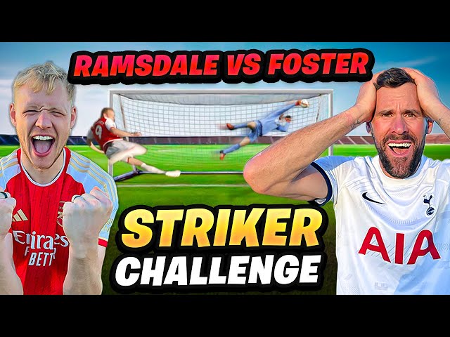 Can Goalkeepers SCORE GOALS?! AARON RAMSDALE vs BEN FOSTER Shooting Challenge!