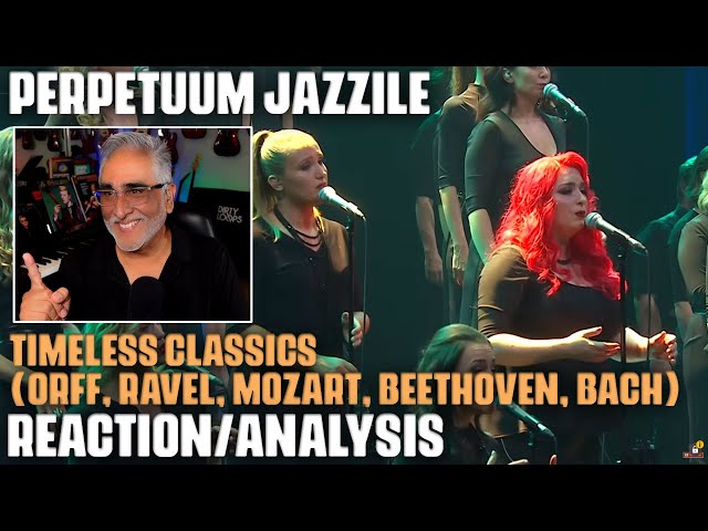 "Timeless Classics (Orff, Ravel, Mozart, Beethoven, Bach)" by Perpetuum Jazzile, Reaction/Analysis