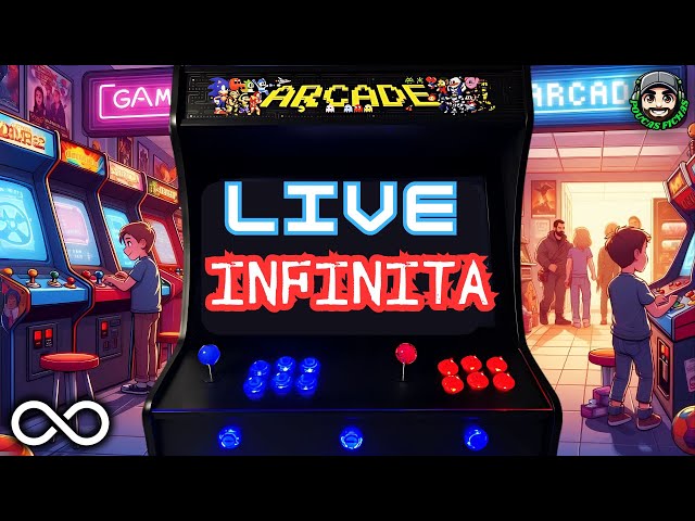 🔴 LIVE INFINITA - ARCADE GAMES CLASSIC / VÍDEOS GRAVADOS 🔴