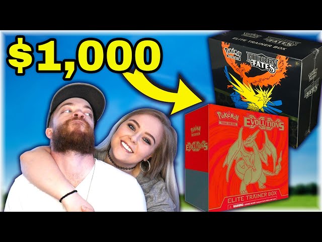 Opening $1,000 Worth of Pokémon Cards!