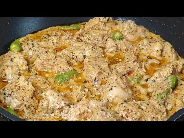 Malai Chicken Handi Recipe | Murg Malai Handi | Creamy Chicken Recipe