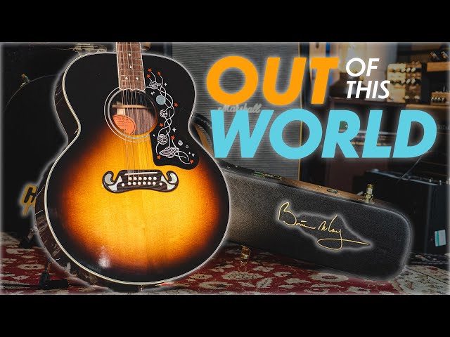 Gibson Brian May SJ-200 12 String Guitar | It Sounds MASSIVE