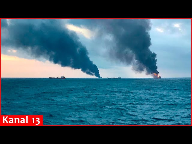 Explosions occurred on 3 oil tankers leaving Russian ports in the Mediterranean Sea