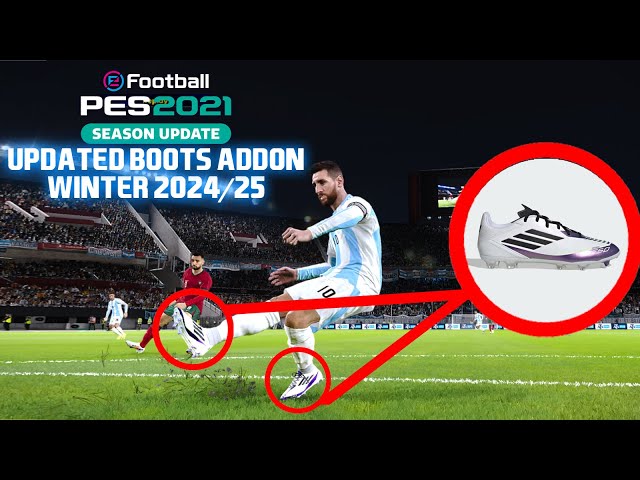 PES 2021 & Football Life 2025 - Updated Bootpack Addon Winter 2024/25 by DN7