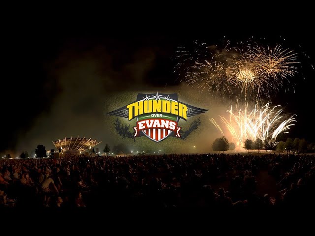 Thunder Over Evans Fireworks & Drone Show - 360 Video