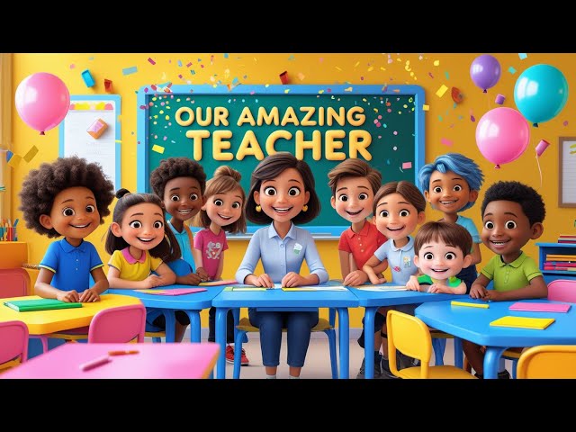 Our Amazing Teacher | Fun Kids Song About Teachers | Educational Songs for Kids