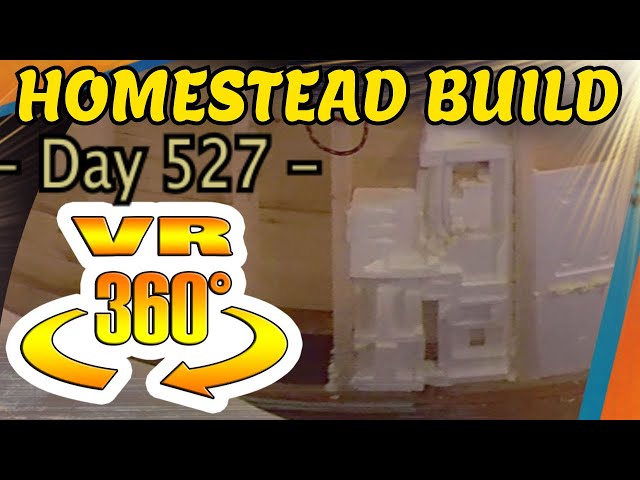 Homestead Building - Insulating the Pantry with Scrap