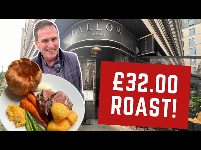 Reviewing FALLOW'S INCREDIBLE £32 SUNDAY ROAST!