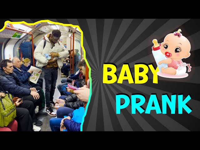 Baby Prank In Metro To Get Seat! 😂