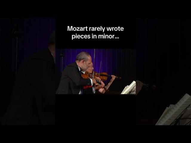 One of Mozarts rare pieces in minor💔