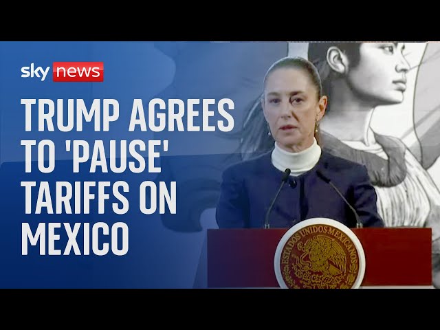 Mexico president responds to Trump's tariff announcement