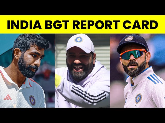 LIVE FROM SYDNEY: Indian Team Border-Gavaskar Trophy Honest Report Card.