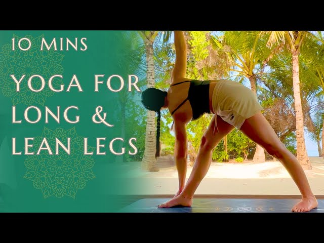 10 Min Morning Yoga Workout | Strengthen & Stretch Lower Body | Tone Legs in this Yoga Snack Class