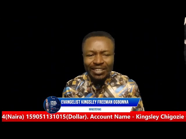 YOU WILL ALWAYS HAVE TRIUMPH - EVANGELIST KINGSLEY FREEMAN OGBONNA