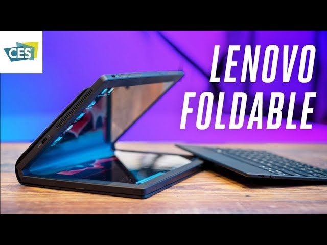 (CES 2020) Lenovo's Foldable Concept At CES 2020!