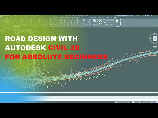 Road Design with Civil 3D for Absolute Beginners