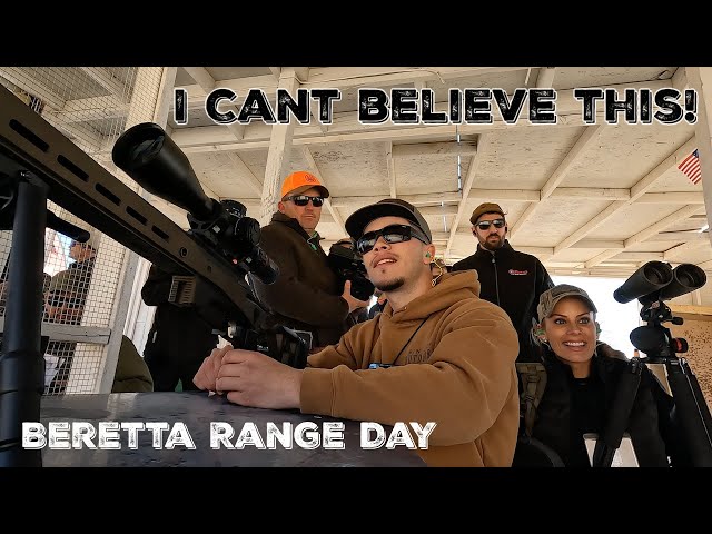 I Made the Longest Shot of my Life at Beretta's Range Day!