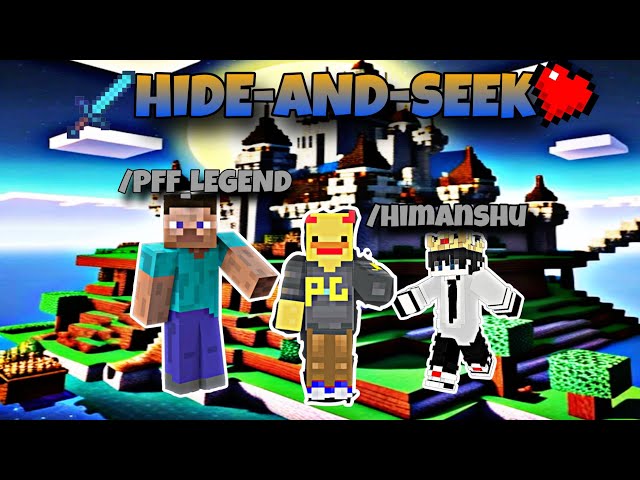 Minecraft hide and seek with Pro gang