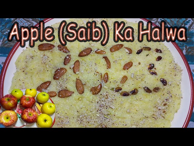 Saib Ka Halwa | Apple Halwa Recipe | New Year Special Recipe By Pakistani Cooking Craft