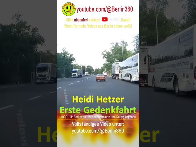 #Heidi #Hetzer #Gedenkfahrt #Rallyefahrerin #OpelGT #Weltenbummlerin #opelhetzer #RallyeLegende #gt