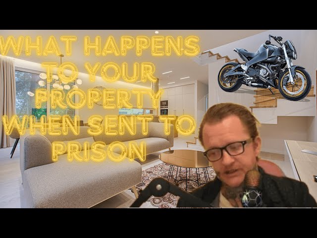 What Happens To Your PROPERTY/HOUSE When Sent To PRISON #podcast #crime #prison #jail #viralvideo