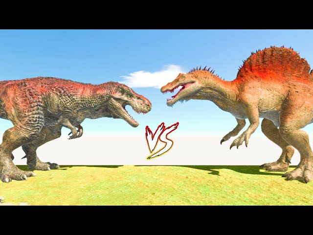 NEW REMASTERED TREX vs ALL DINOSAURS and CREATURES | Animal Revolt Battle Simulator