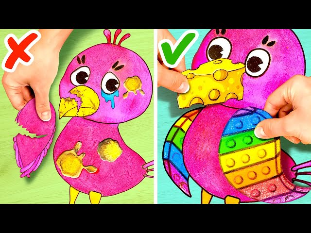 Save Opila Bird with Fidgets😱 *Expensive VS Cheap Beach Gadgets *