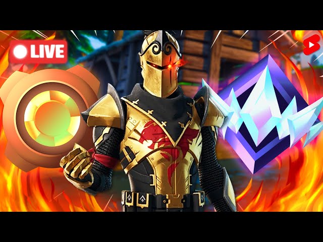 🔴LIVE - Ranked Bronze to Unreal Speedrun in Fortnite (Shorts)