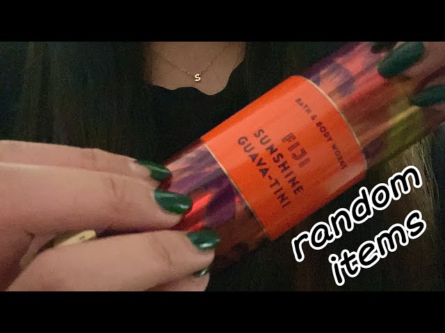 LOFI ASMR | tap/scratch/rubbing on random items | -no talking-