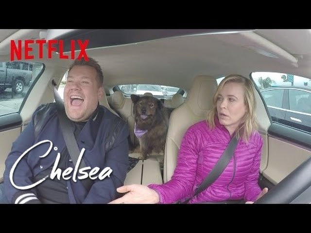 Commuting with James Corden [360 Video] | Chelsea | Netflix