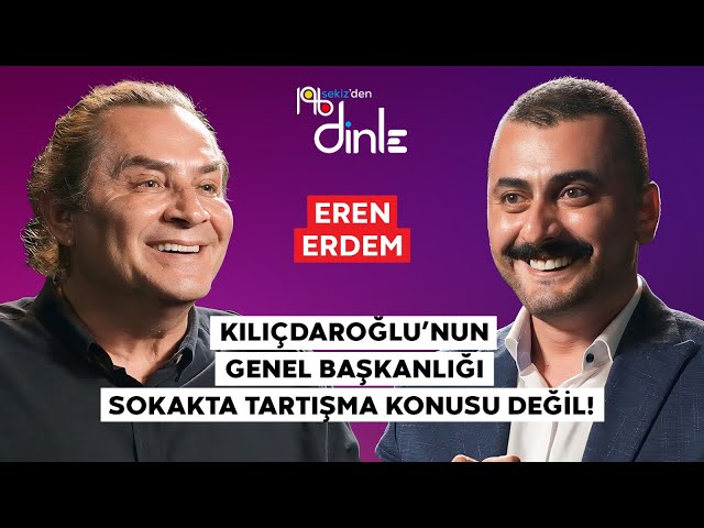 EREN ERDEM “TRAVMAYI SADECE TOPLUM YAŞAMIYOR SİYASETİN TAMAMI YAŞIYOR!”