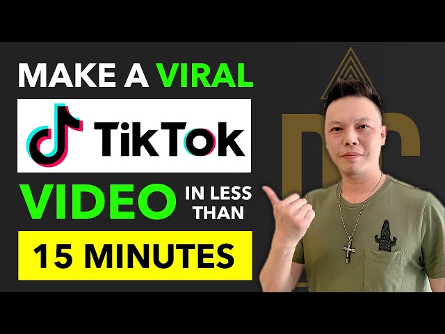 How To Make A Viral TikTok Video In Than Than 15 Minutes - Step By Step [TikTok Viral Hack]