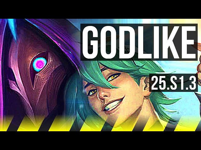 JHIN & Karma vs EZREAL & Wukong (ADC) | 9/1/3, Godlike | KR Master | 25.S1.3