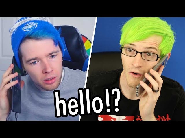 Calling my twin brother Dantdm...