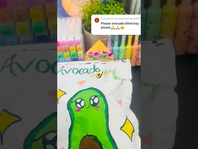 Avocado blind bag✨🥑✨# unboxing #diy #art # Malayalam you tube channel💚