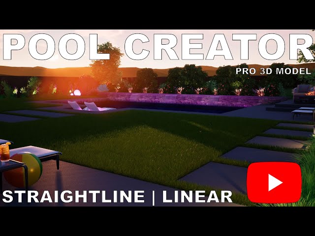 The Aseem Pool - Pool Creator Pro 3D Model