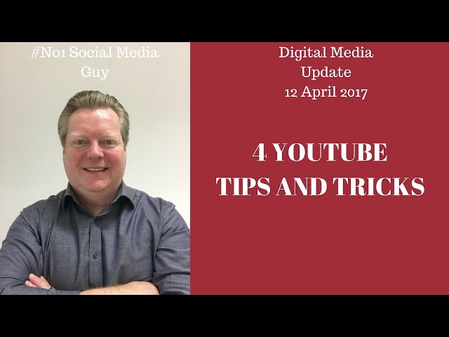 4 Youtube Tips and Tricks - Farnborough Digital Hub - 4 YouTube Tips and Tricks