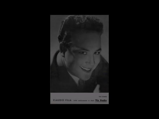 CURIOSITA’  (CLAUDIO VILLA - VIS RADIO 1955)