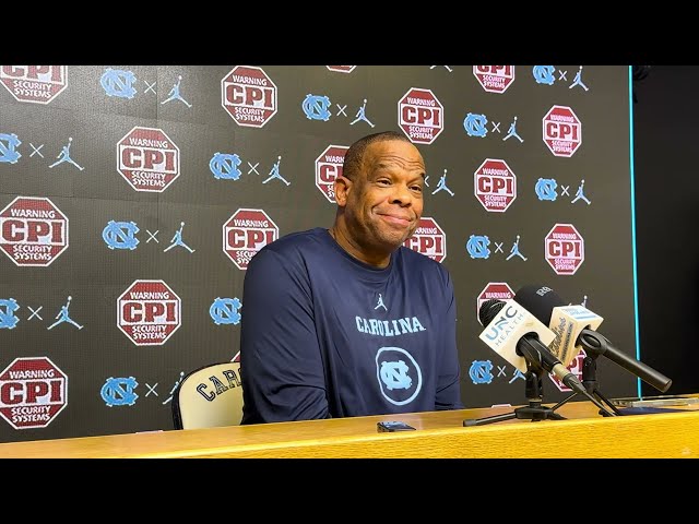 UNC Basketball: Hubert Davis Pre-NC State Press Conference