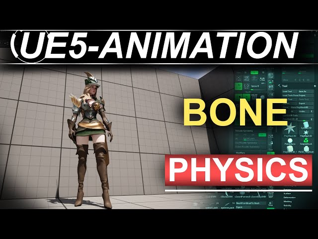 Unreal5 Blueprints: Character Joint/Bone Based Physics