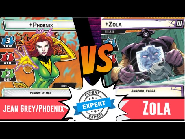 Marvel Champions | Jean Grey | Vs Expert Zola | True Solo | Justice | Marvel Snap | Phoenix