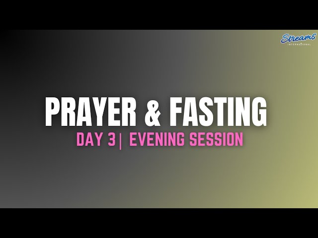 ✨PRAYER & FASTING DAY 3 Evening Session with Prophet Gerald Nyasulu Ph.D (08 Jan 2025)✨