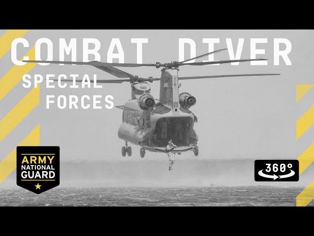 Army National Guard Special Forces Combat Diver 360 - SRSC