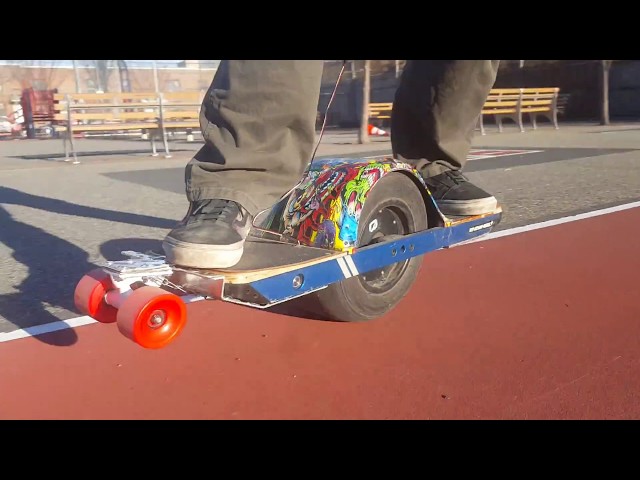 Onewheel - DiveSafe nosedive practice with kill switch.