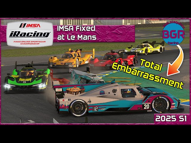 IMSA Fixed at LeMans - iRacing Cadillac GTP