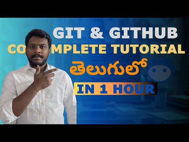 Learn Git & GitHub in 1 Hour (for Beginners)