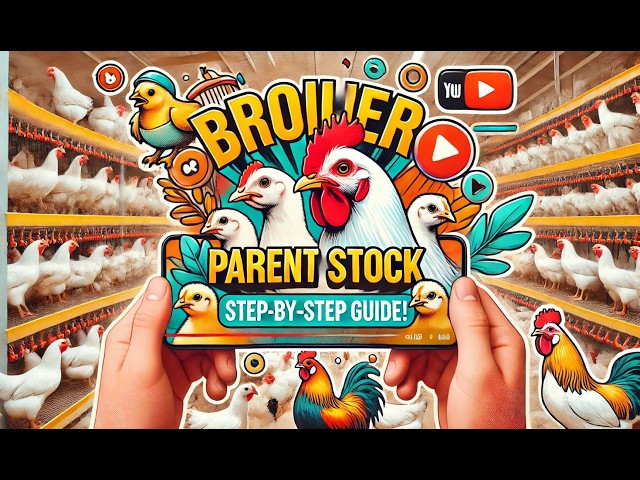 How to get your own  Broiler parent  Stock. Step by step Guide- selection,  feeding,  & hatching DOC