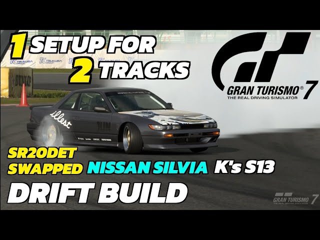 SR20DET swapped Nissan Silvia K's S13 Drift Build | Gran Turismo 7 Setup